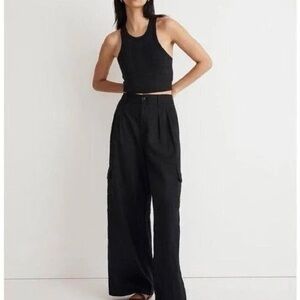Madewell Harlow Cargo Wide-Leg Pant